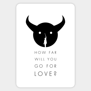 Shadow of the Colossus - Love black Sticker